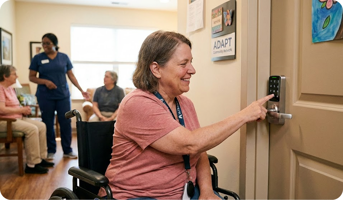 Supporting Privacy, Independence, and Dignity with Smart Access